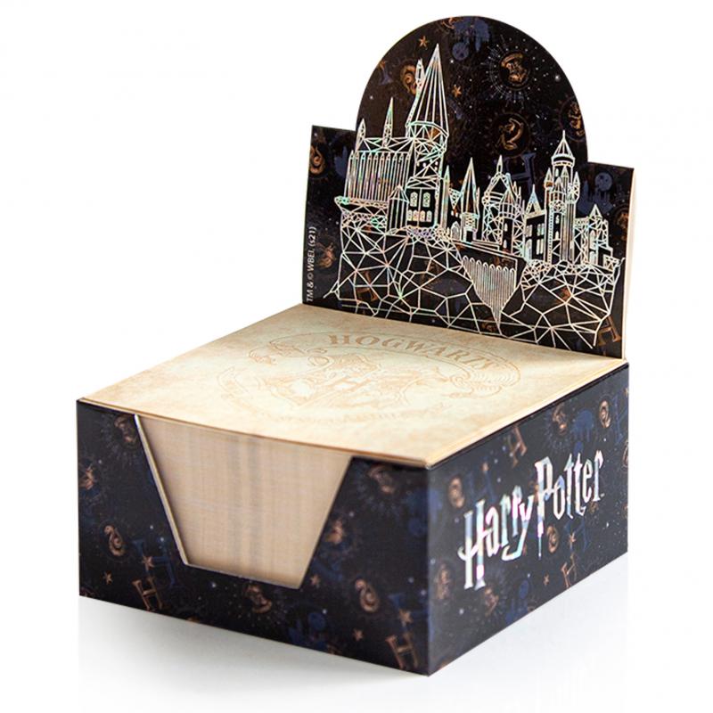 Küp Bloknot Harry Potter Hogwarts Tasarım Lisanslı Orijinal 