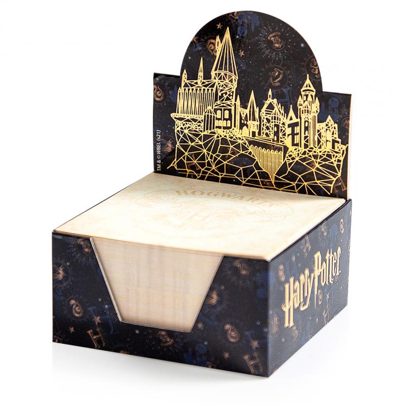 Küp Bloknot Harry Potter Hogwarts Tasarım Lisanslı Orijinal 