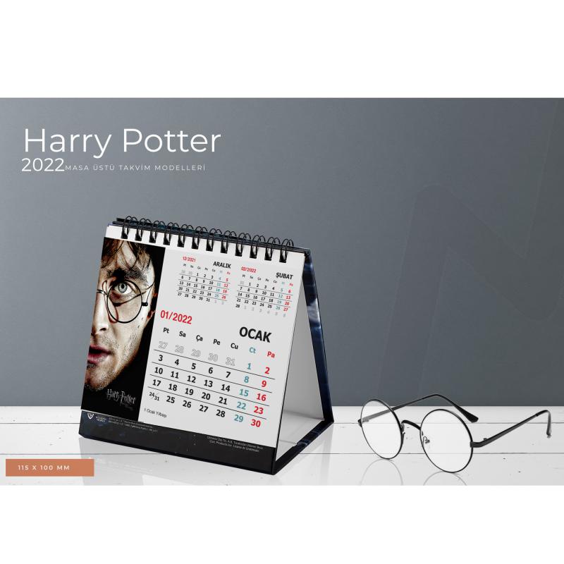 Masa Takvimi 2022 Harry Potter Ölüm Yadigarları ( Deathly Hallows ) Warner Bros. Lisanslı Orijinal Tasarım