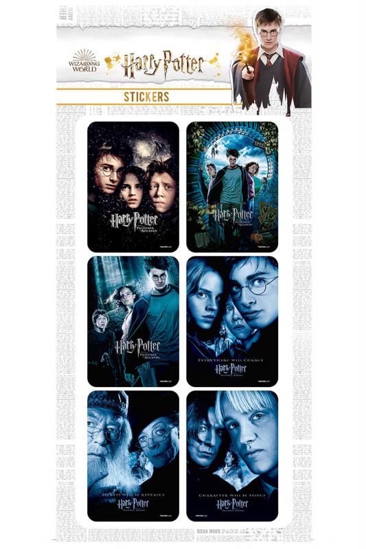 Sticker 3’lü Set Harry Potter Lisanslı Etiket Özel Tasarım