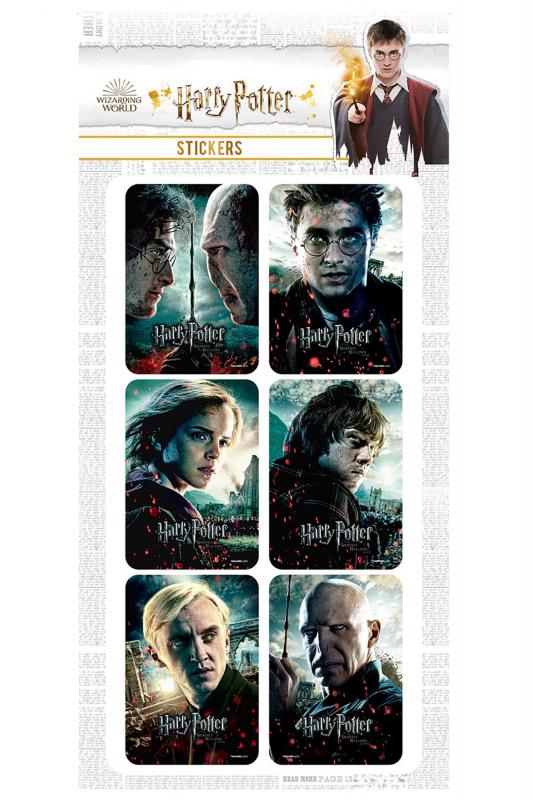 Sticker 3’lü Set Harry Potter Lisanslı Etiket Özel Tasarım