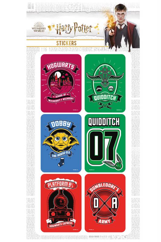 Sticker 3’lü Set Harry Potter Lisanslı Etiket Özel Tasarım