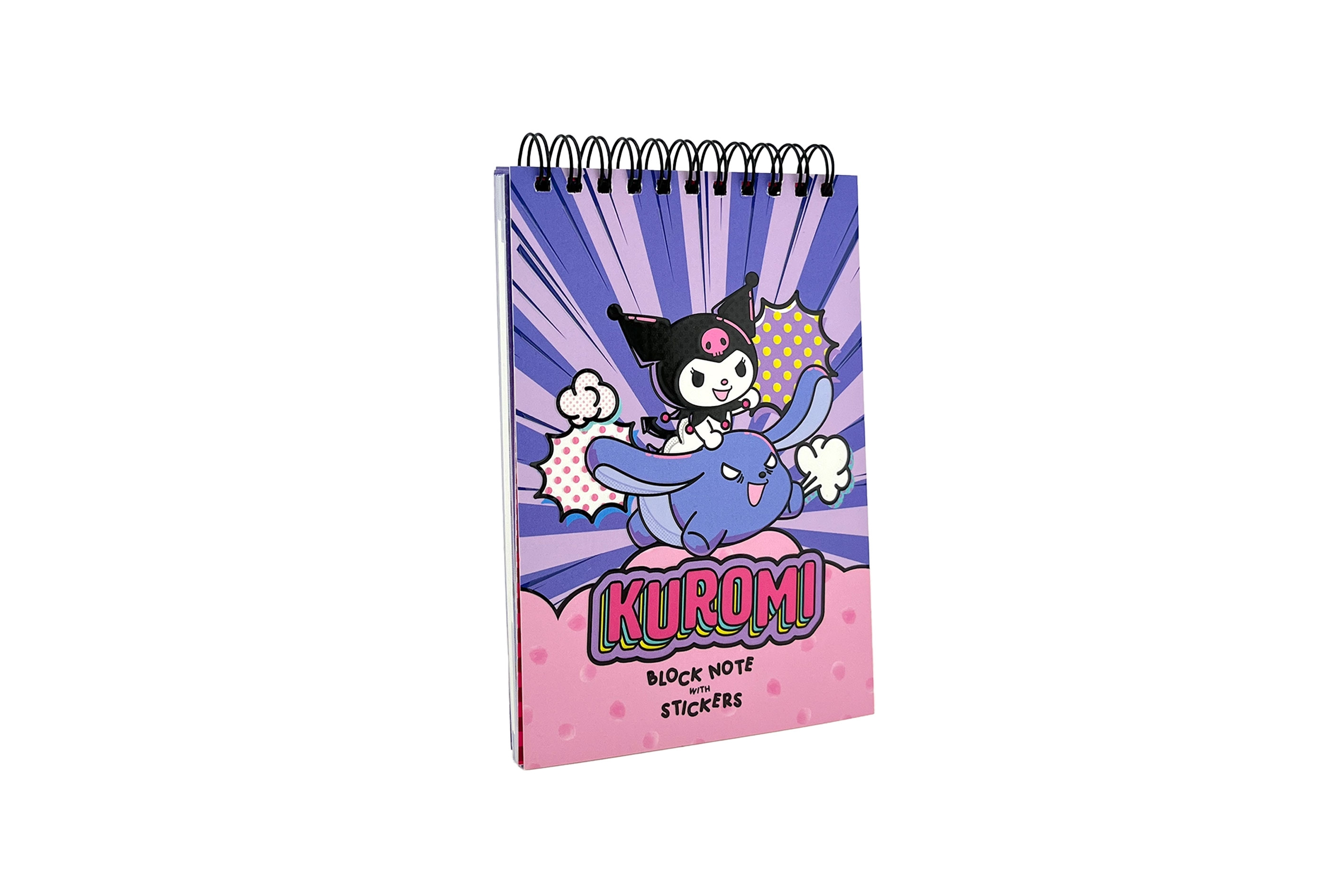 Kuromi Bloknot ve Sticker Seti