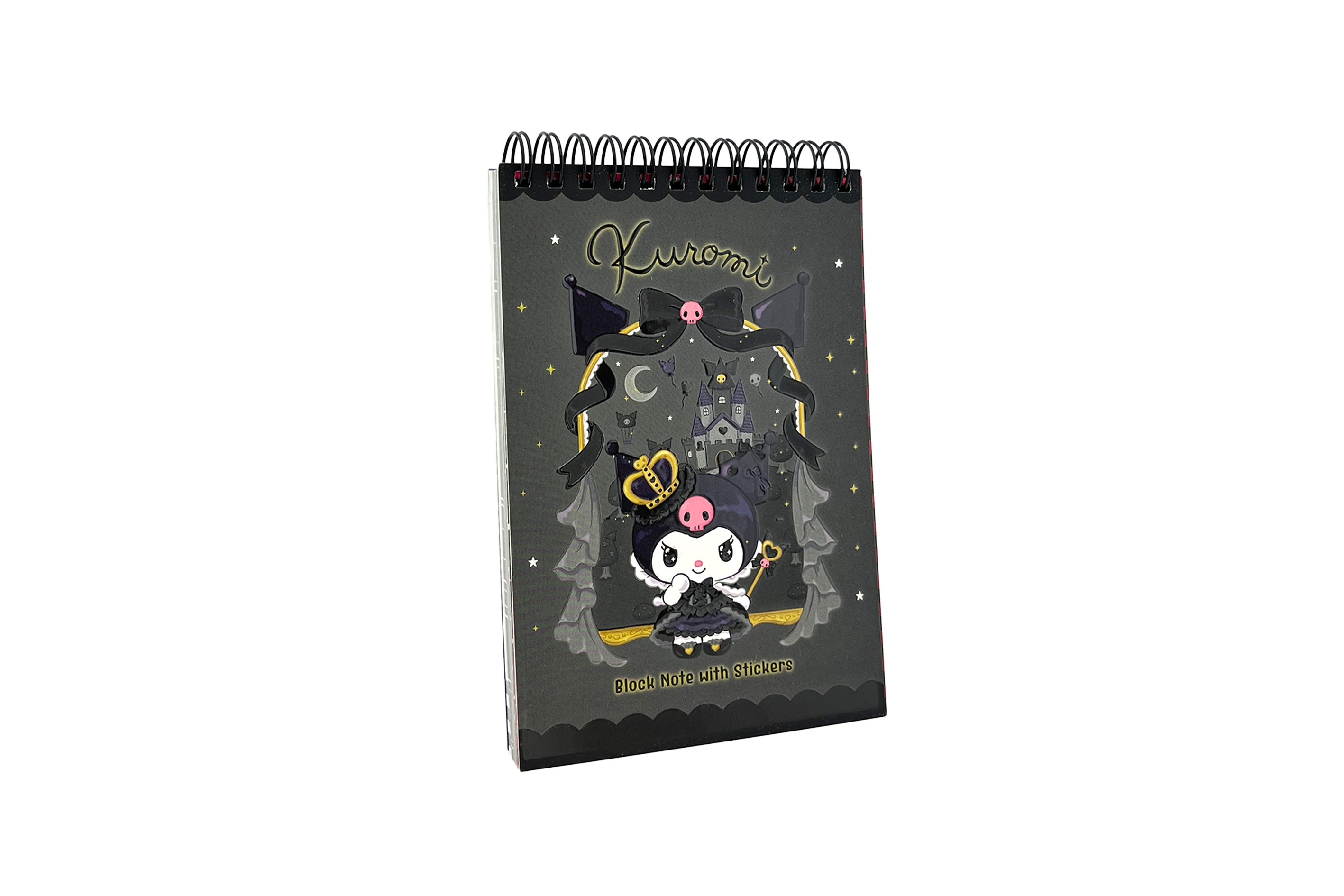 Kuromi Bloknot ve Sticker Seti