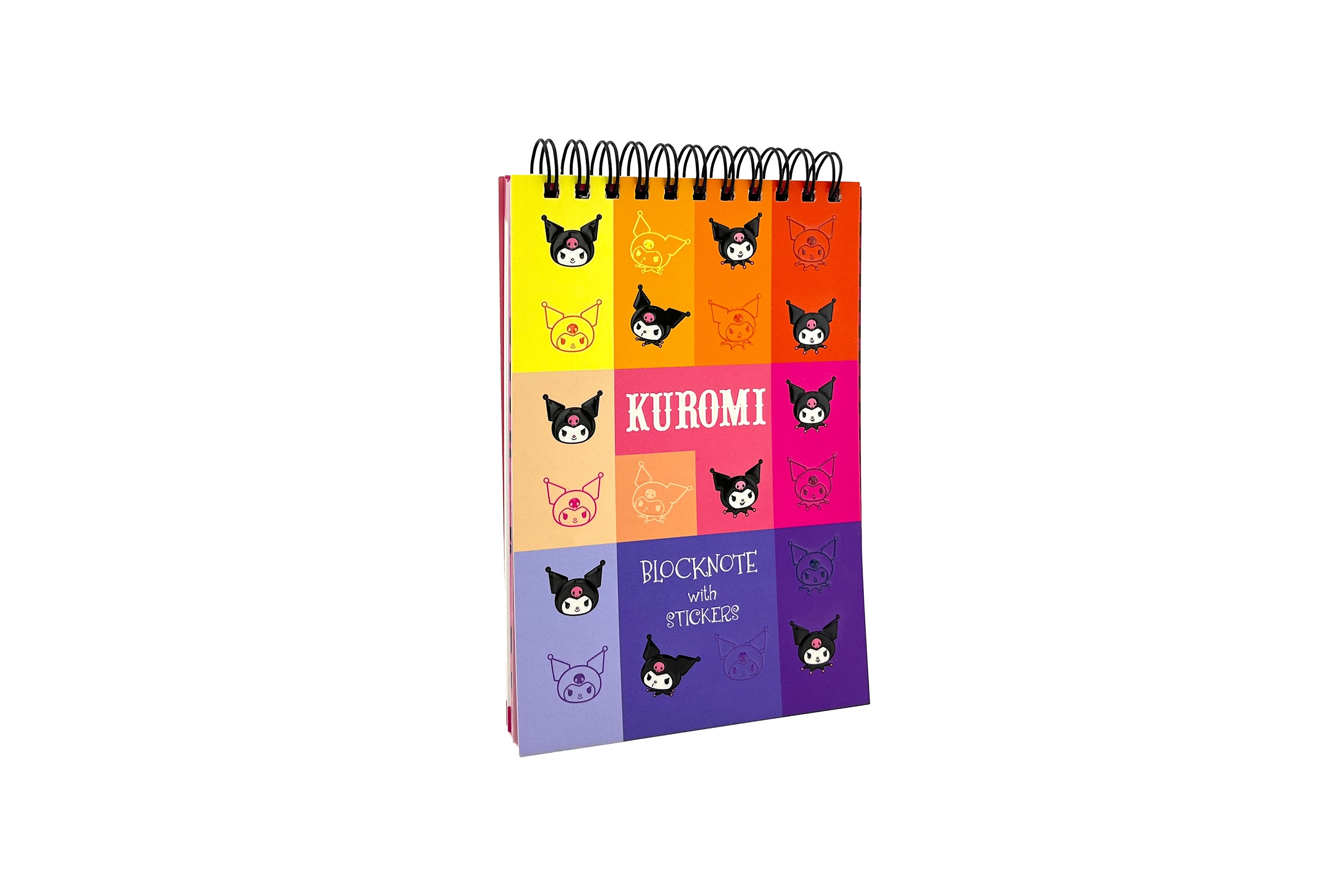 Kuromi Bloknot ve Sticker Seti