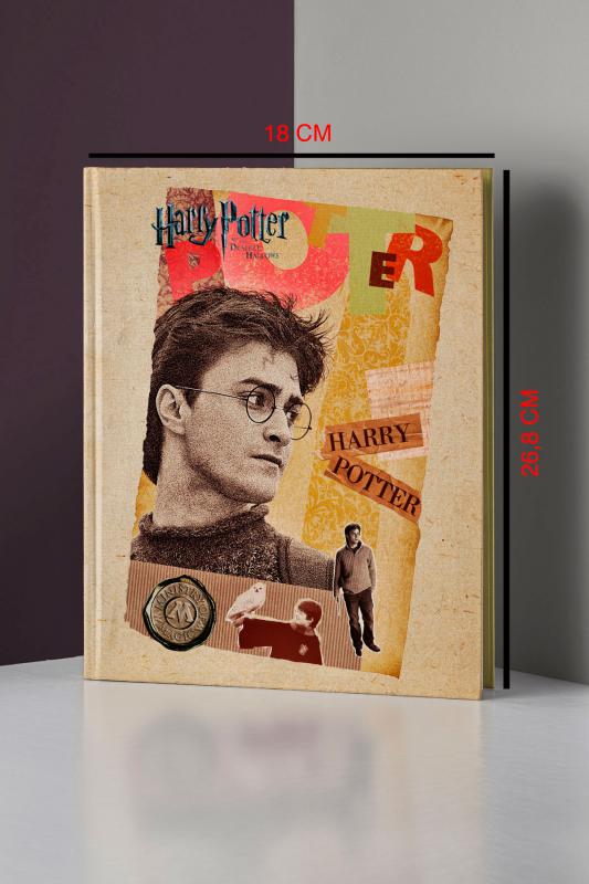 Kitap Görünümlü Dekoratif Kutu 18x26,8 cm Harry Potter & Hermonie Granger Lisanslı