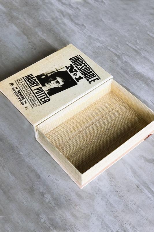 Kitap Görünümlü Dekoratif Kutu 16,5x24,5 cm Harry Potter & Hermonie Granger Lisanslı