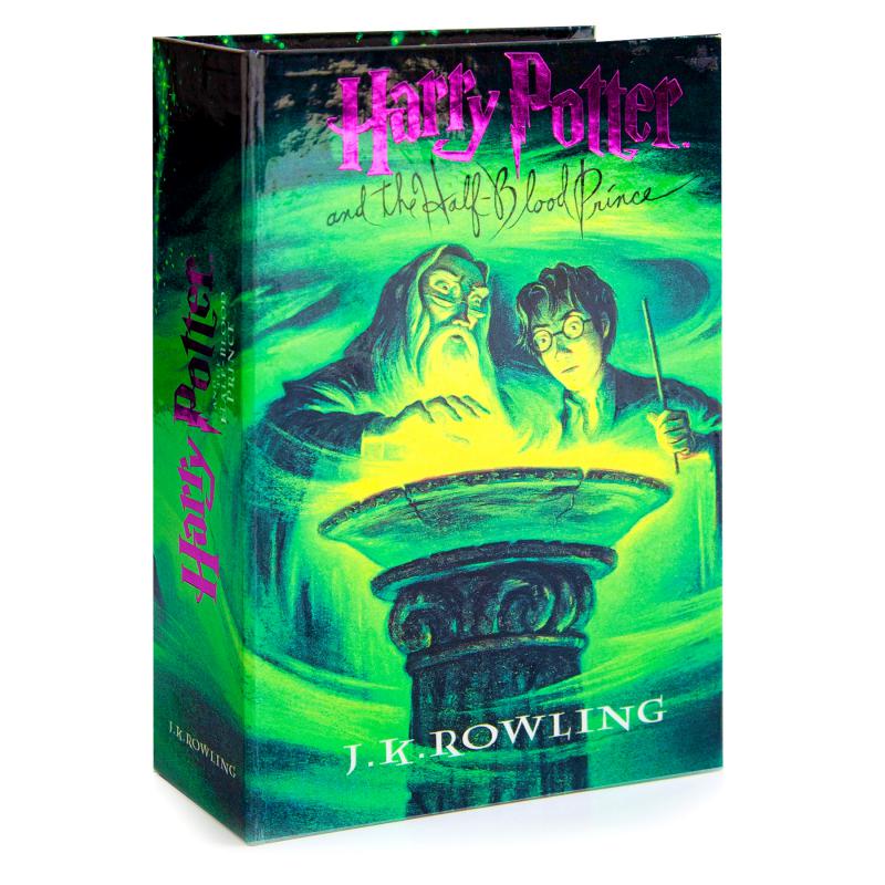 Kitap Görünümlü Kilitlenebilir Gizli Kasa Harry Potter and The Half - Blood Prince Melez Prens Lisanslı 