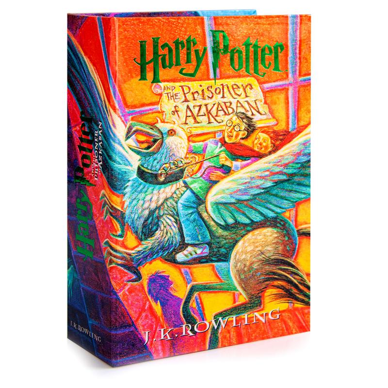 Kitap Görünümlü Kilitlenebilir Gizli Kasa Harry Potter Prisoner of Azkaban Lisanslı 