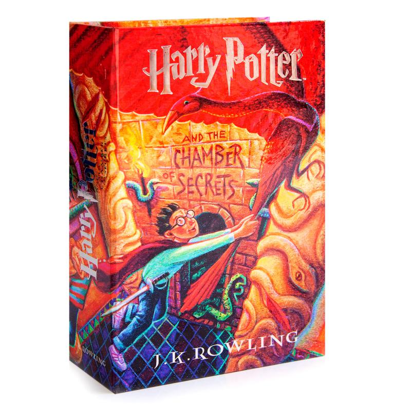Kitap Görünümlü Kilitlenebilir Gizli Kasa Harry Potter Chamber of Secrets Sırlar Odası Lisanslı 