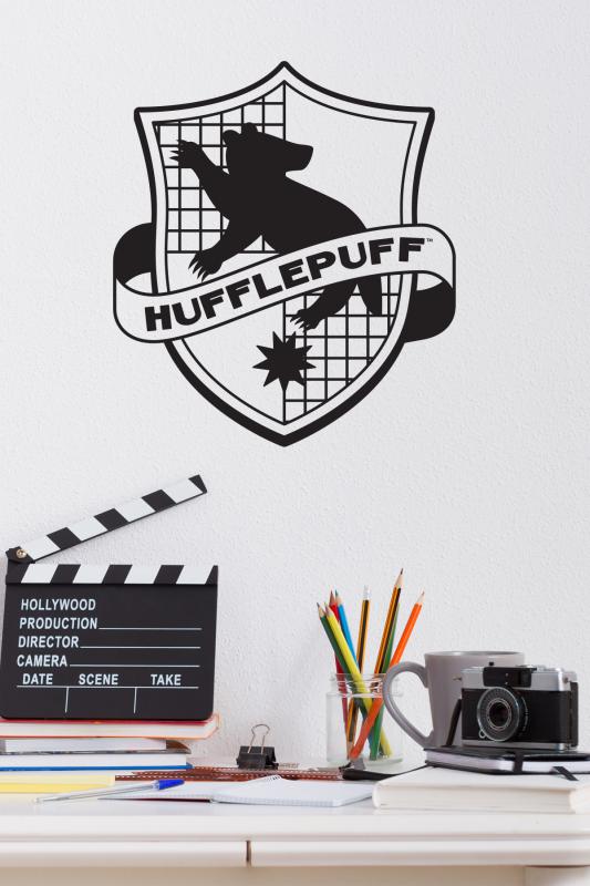 Duvar Sticker Harry Potter Hufflepuff Lisanslı 30x30 cm 