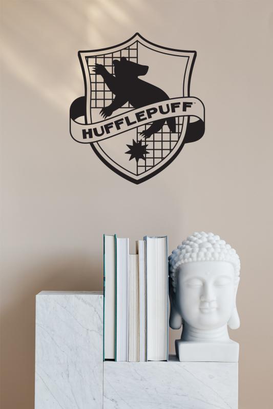 Duvar Sticker Harry Potter Hufflepuff Lisanslı 30x30 cm 