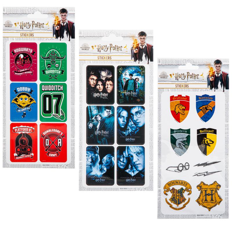 Sticker 3’lü Set Harry Potter Lisanslı Etiket Özel Tasarım