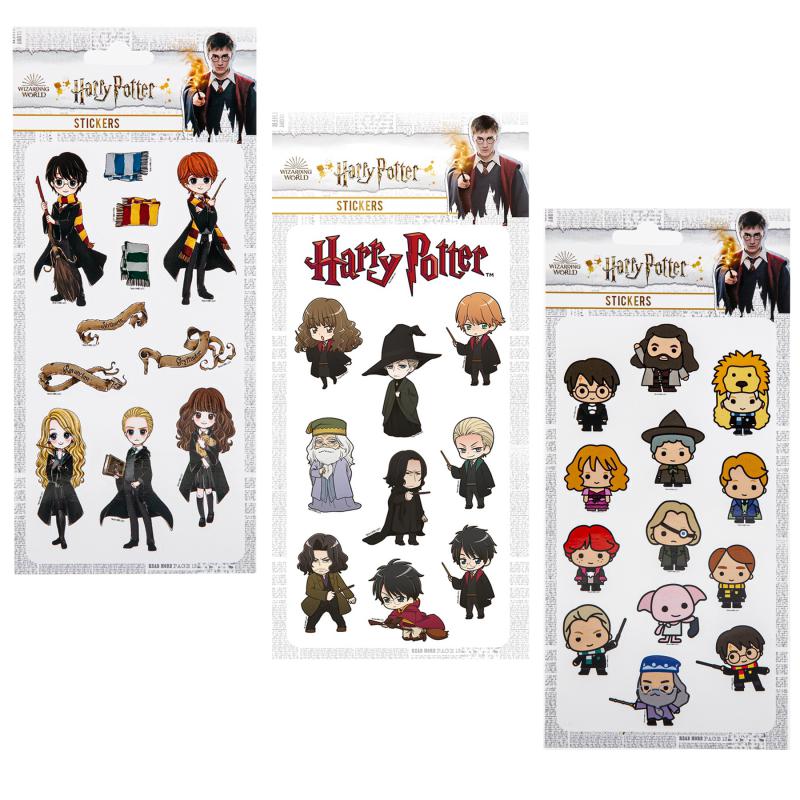 Sticker 3’lü Set Harry Potter Lisanslı Etiket Özel Tasarım