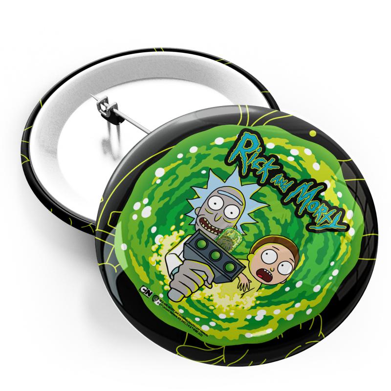 Rozet%20Rick%20and%20Morty%20Tasarım