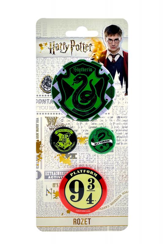 Rozet & Broş Harry Potter Slytherin Warner Bros. Lisanslı Tasarım