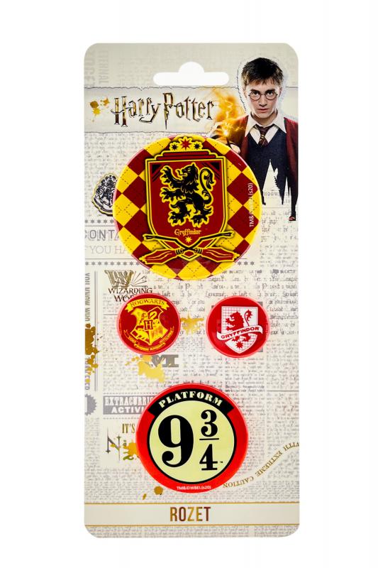 Rozet & Broş Harry Potter Gryffindor Warner Bros. Lisanslı Tasarım