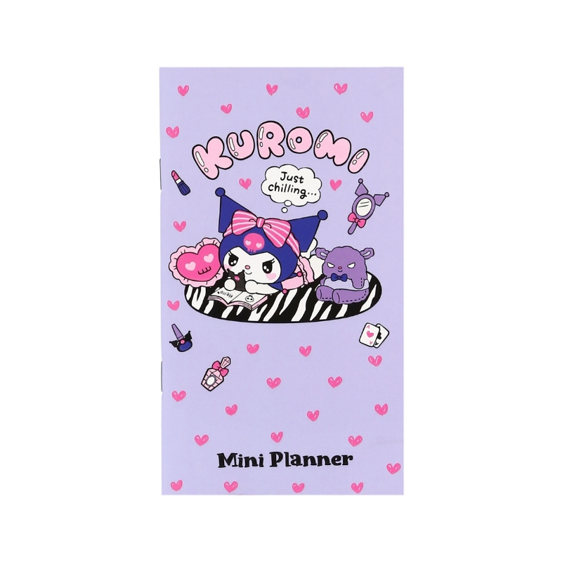 Hello Kitty ve Arkadaşları Mini Planlayıcı - Mor Kuromı Tasarım