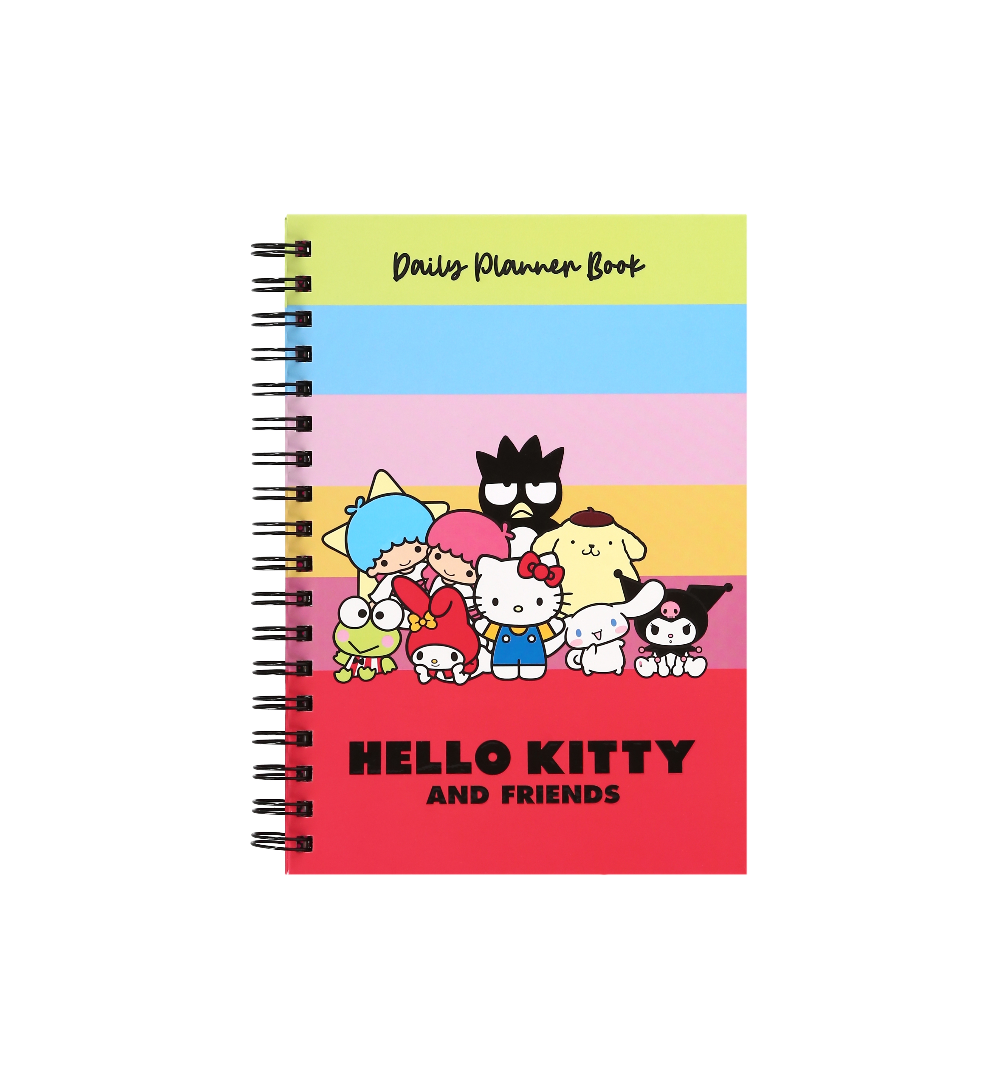 Hello Kitty Daily Planner Book - Renkli Tasarım