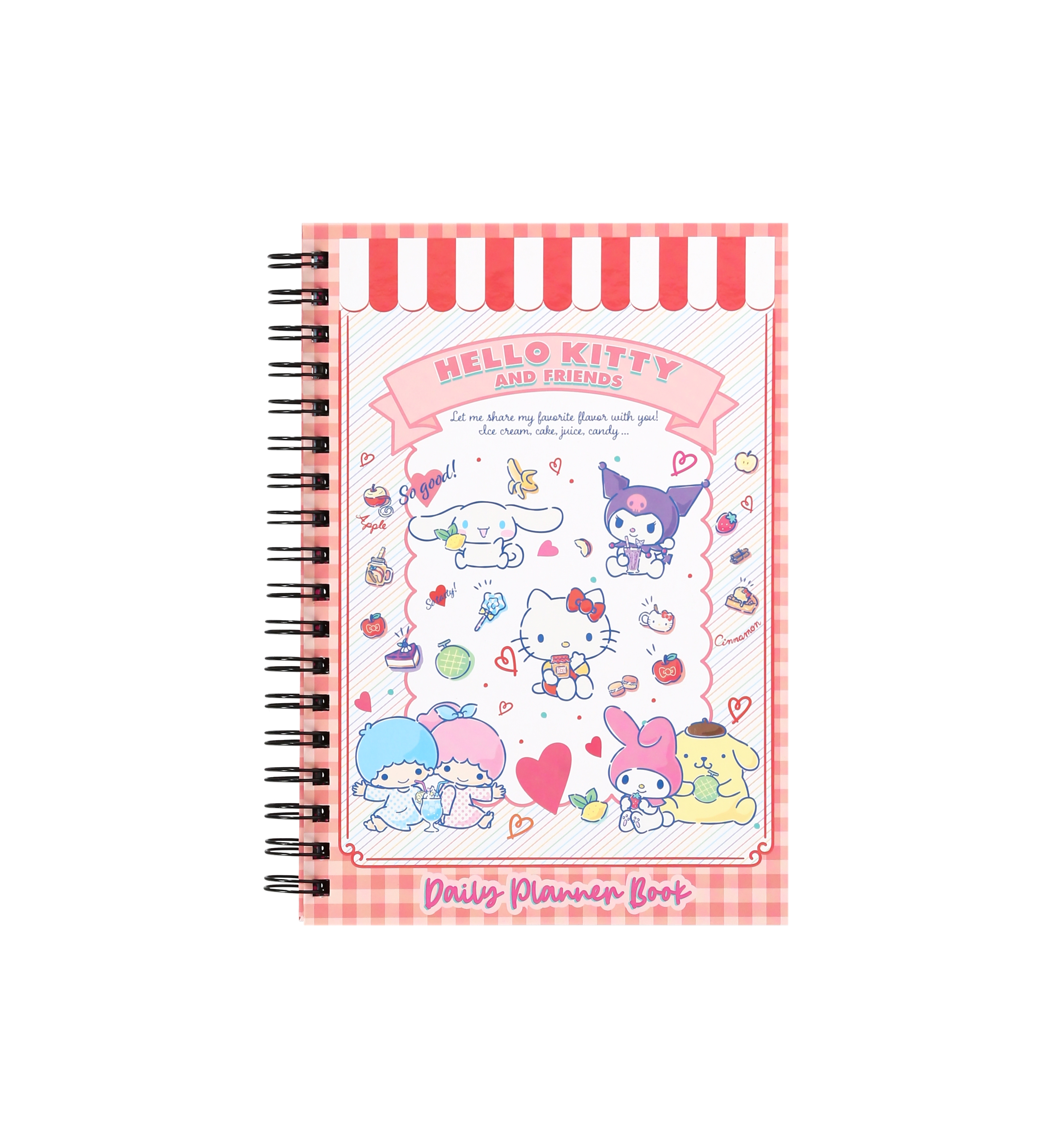 Hello Kitty Daily Planner Book - Pembe Tasarım