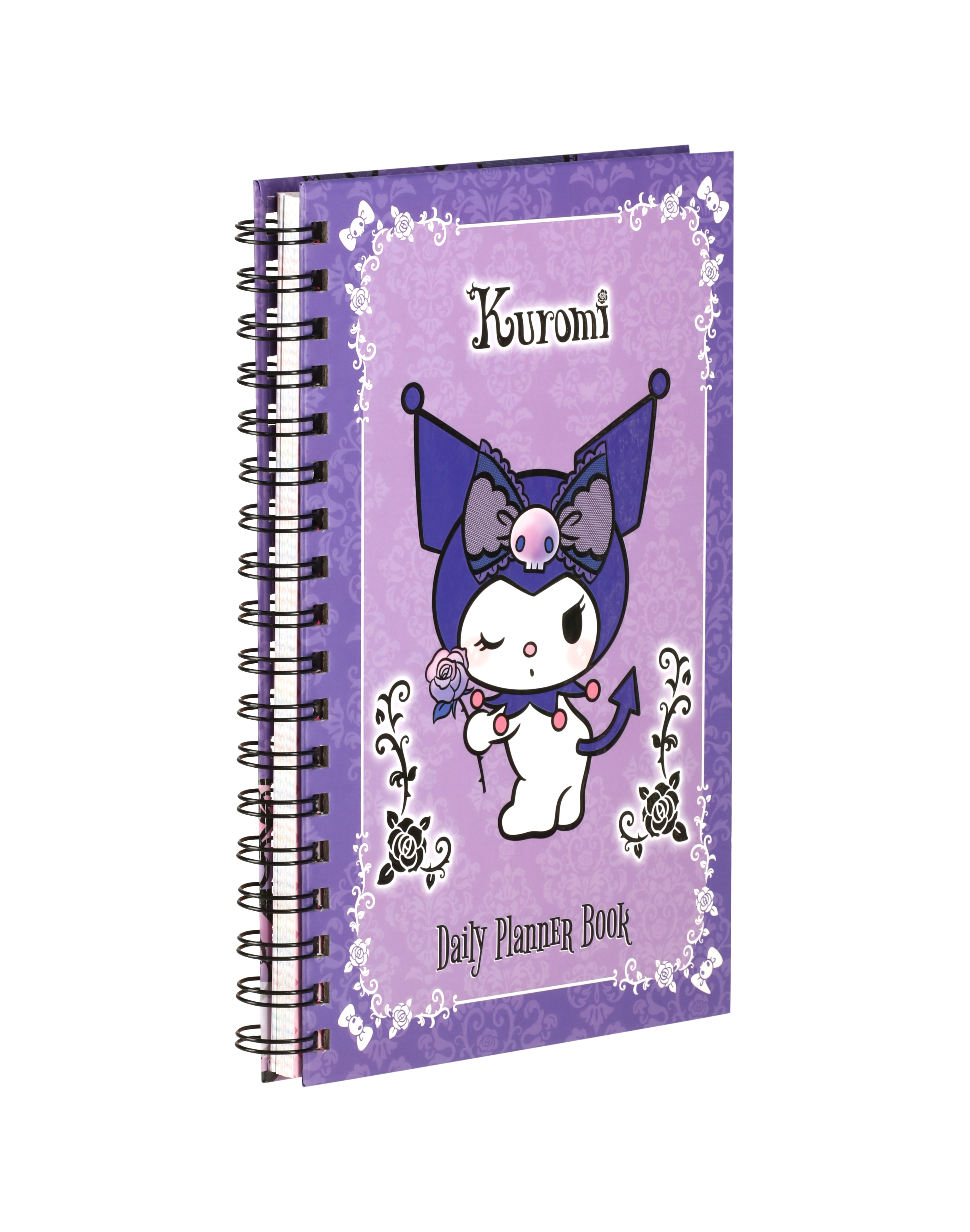 Hello Kitty Daily Planner Book - Mor Kuromi Tasarım