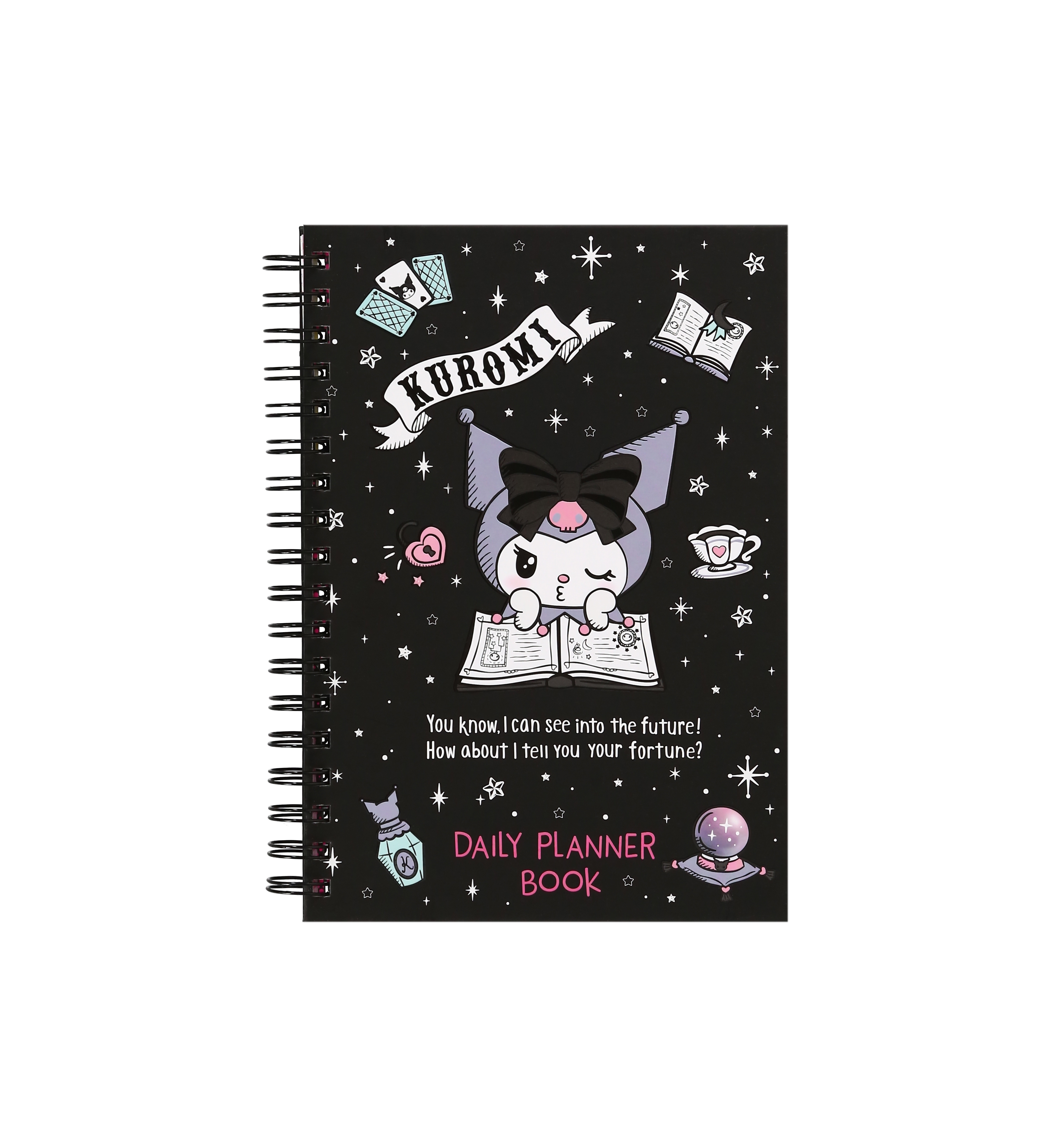 Hello Kitty Daily Planner Book - Siyah Tasarım