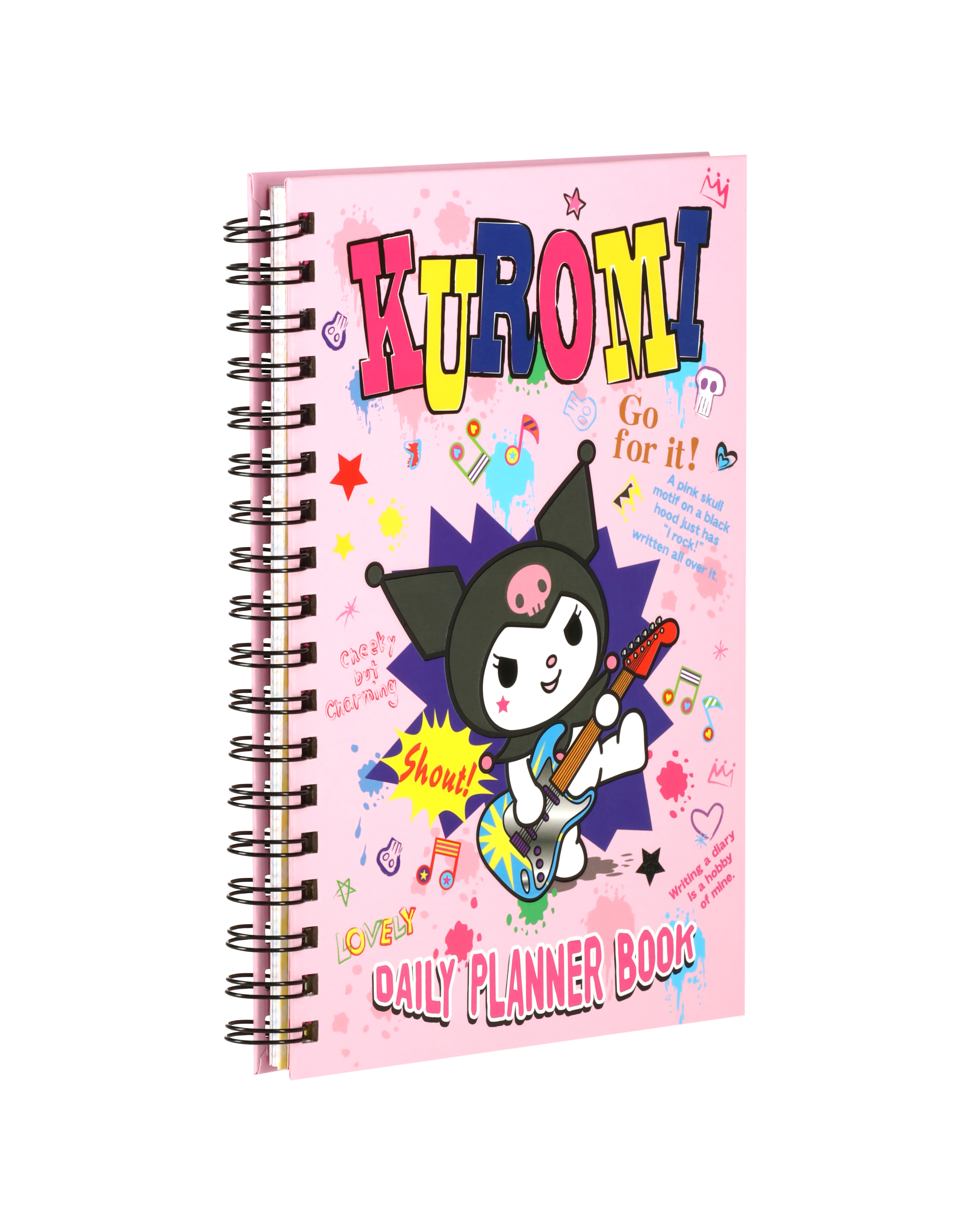 Hello Kitty Daily Planner Book - Pembe Kuromi