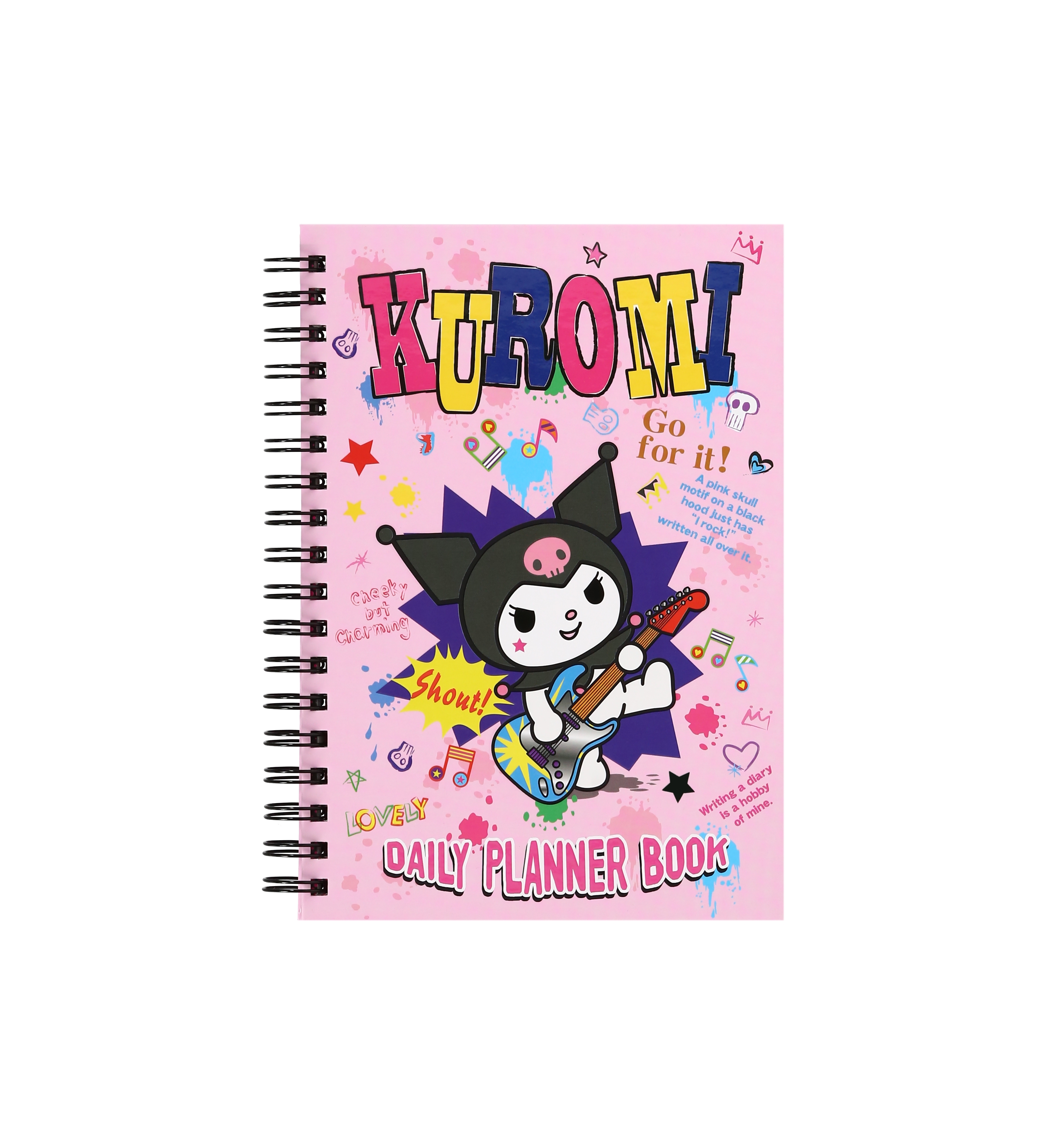 Hello Kitty Daily Planner Book - Pembe Kuromi
