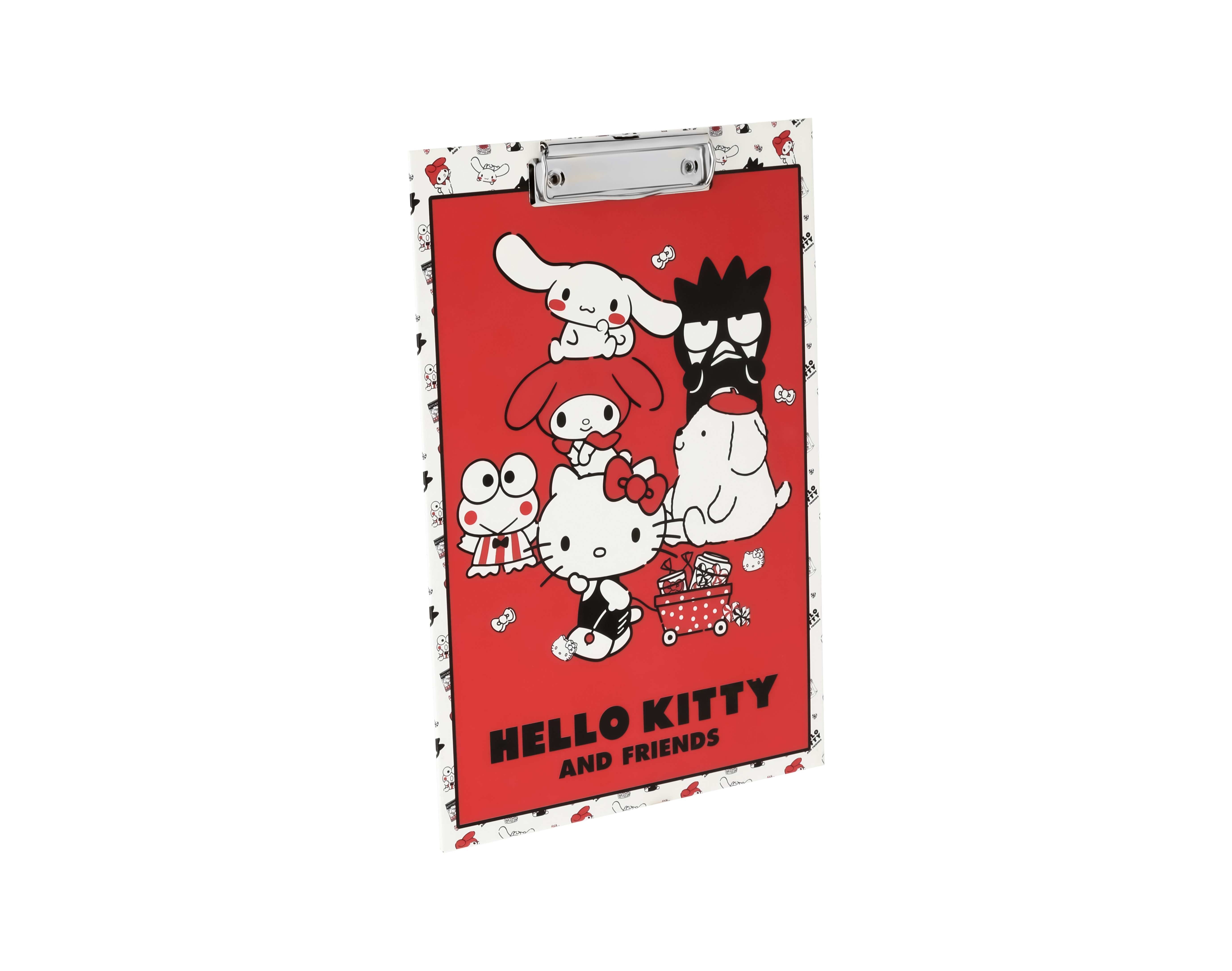 Hello Kitty Desenli Sekreterlik - Kırmızı Hello Kitty