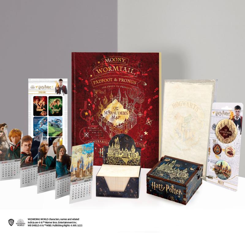 Hediye Kutu Seti Harry Potter Hogwarts’a Yolculuk Gift Box Lisanslı
