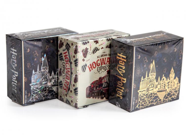 Küp Bloknot Harry Potter Hogwarts Tasarım Lisanslı Orijinal 3’lü Takım Notluk