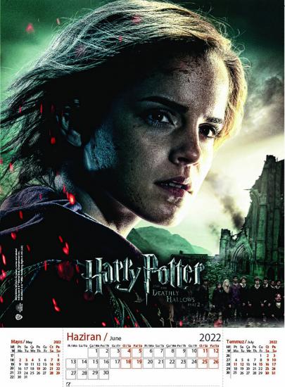 Duvar Takvimi Harry Potter