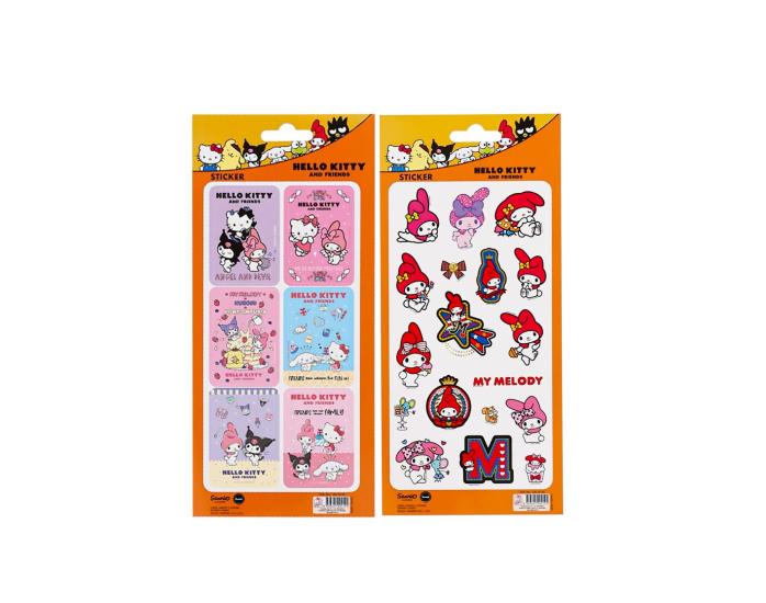 Hello Kitty&Friends Temalı 2’li Sticker Set