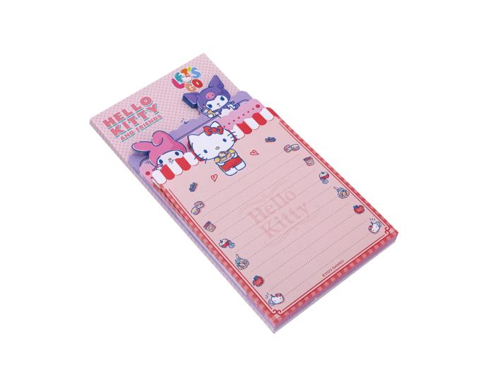 Hello Kitty&Friends Temalı Özel Kesim Bloknot