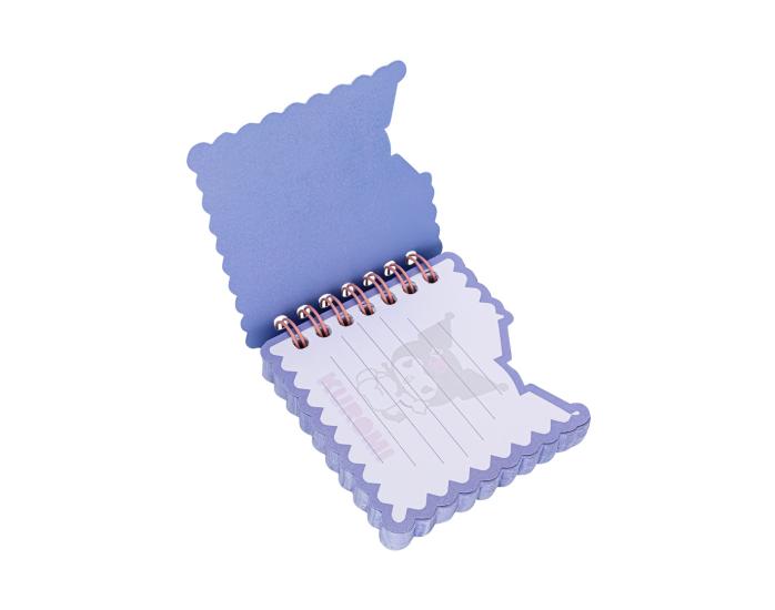 Kuromı Temalı  Spiralli Özel Kesim Mini Bloknot