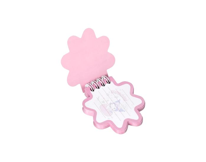 Kuromı Temalı  Spiralli Özel Kesim Mini Bloknot