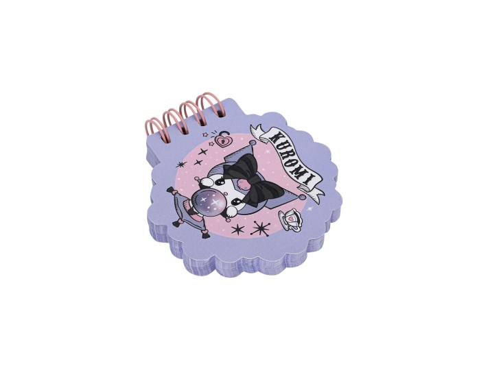 Kuromı Temalı Spiralli Özel Kesim Mini Bloknot