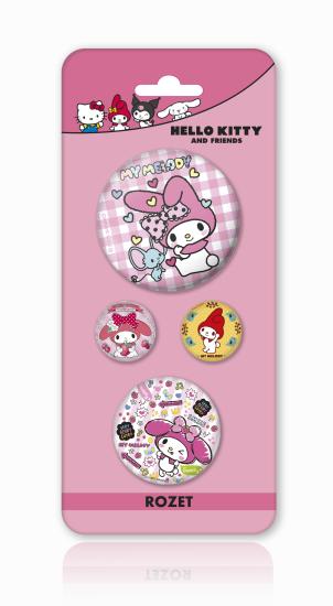 Hello Kitty Karışık Rozet